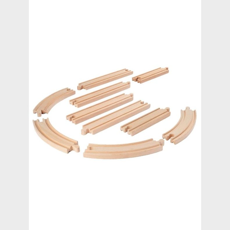 Eichhorn Train Tracks Tracks Playset 10 pieces.