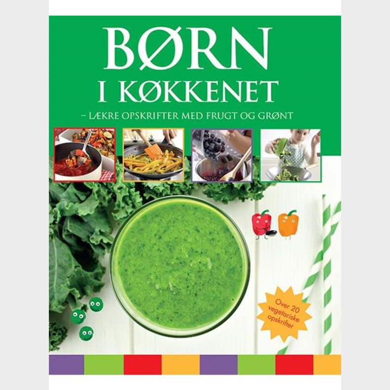 Brn i kkkenet - grn - Brnebog - hardcover