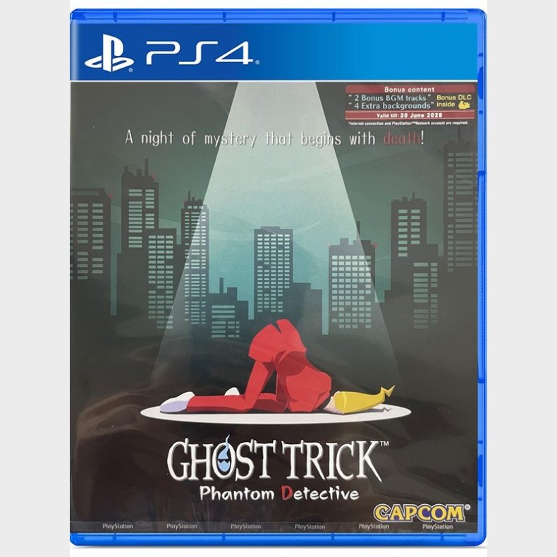 Ghost Trick: Phantom Detective - Sony PlayStation 4 - Eventyr