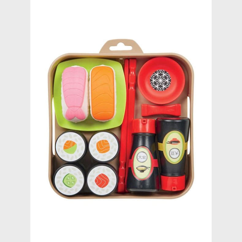 Ecoiffier Play Food Sushi Play Set 14 pieces.