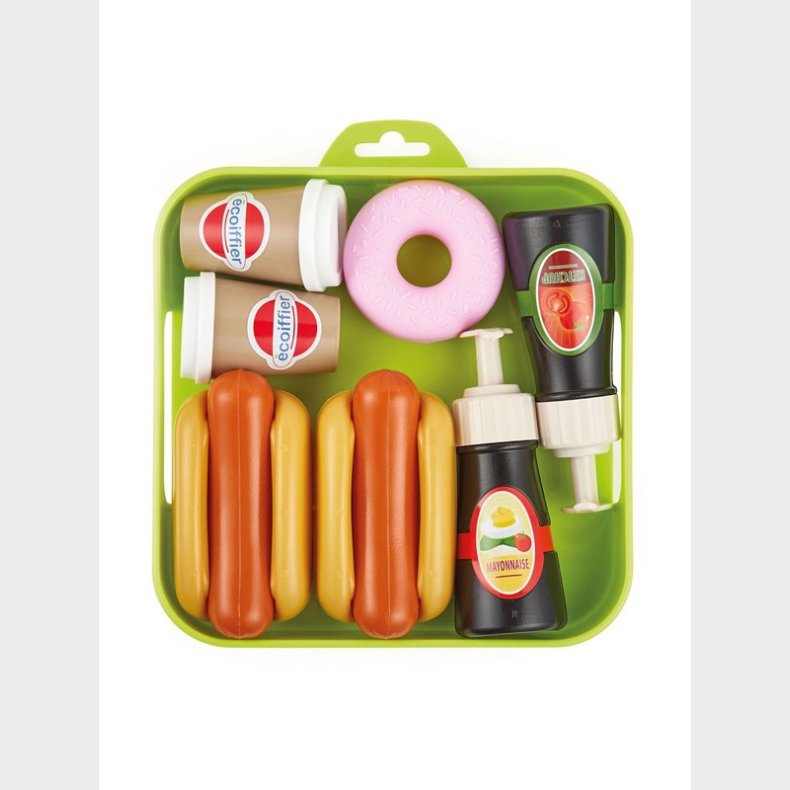 Ecoiffier Play food Play set 8 pieces.