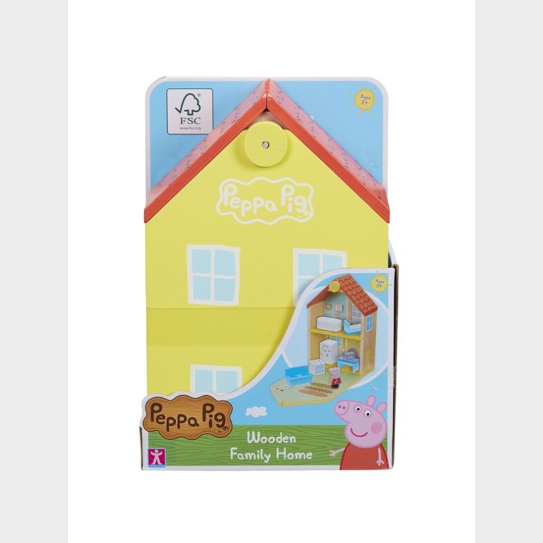 Boti Wooden Dollhouse Peppa Pig with Accessories