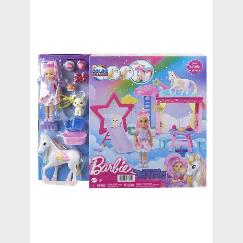 Barbie Chelsea A Touch of Magic Doll with Unicorn