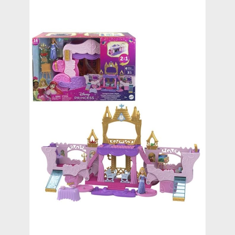 Disney Princess Carriage to Castle Playset