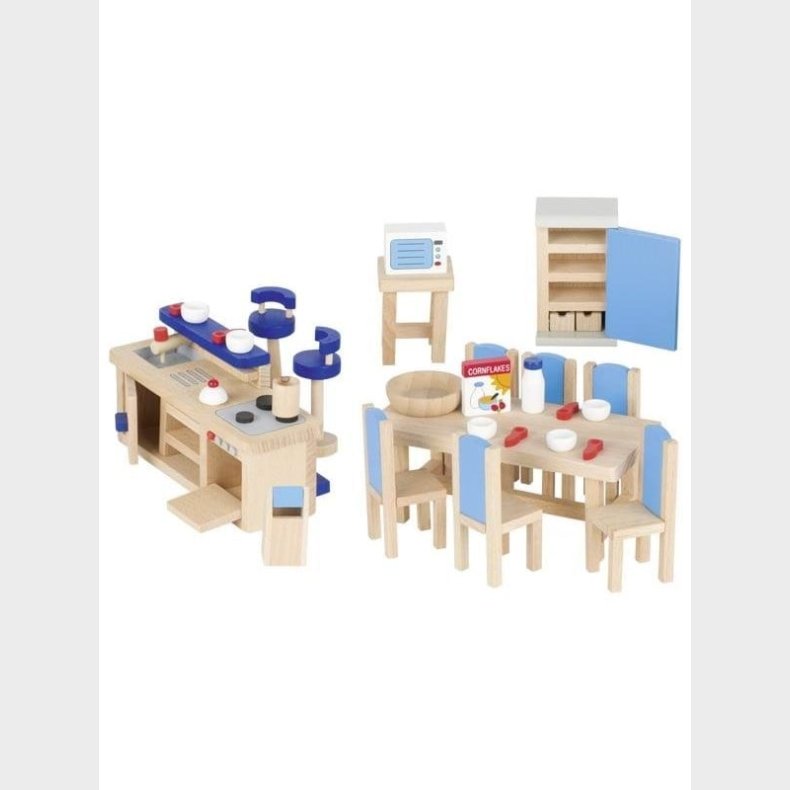 Goki Dollhouse Furniture Kitchen