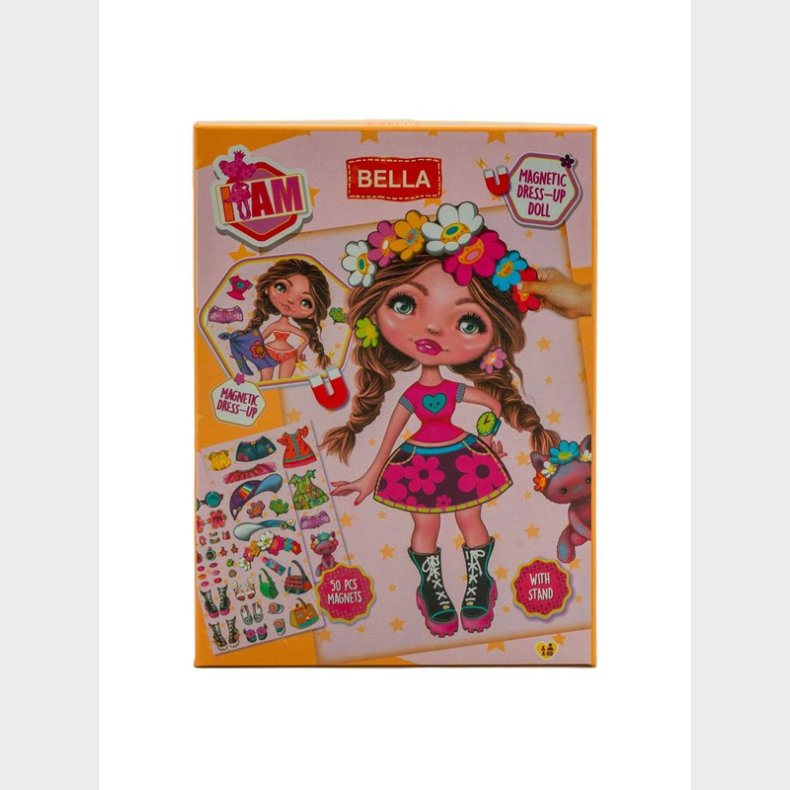 Canenco I Am Dress Up Doll Magnetic Bella