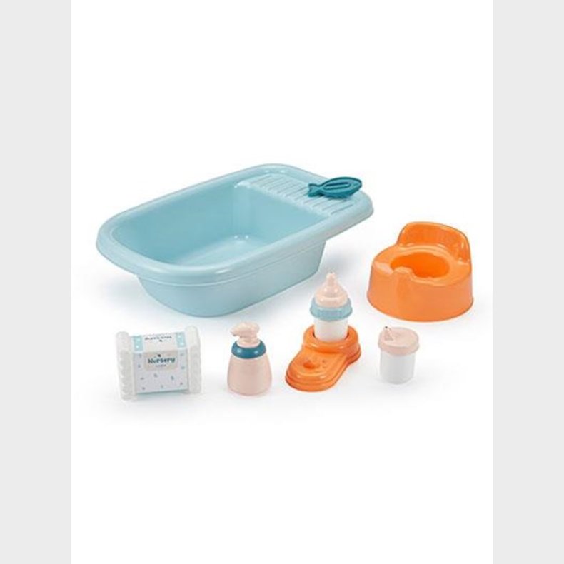 Ecoiffier Doll Bath with Accessories