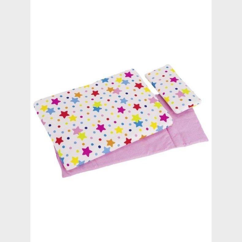 Goki Doll Bed Cover Stars