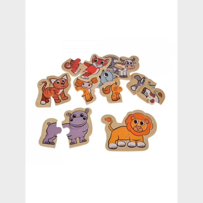 Eichhorn Wooden Animal Puzzle 16 pcs.