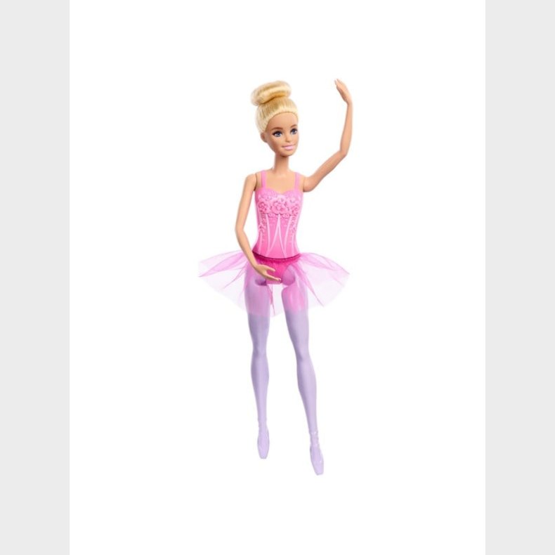 Barbie Ballerina Doll - Blonde Fashion Doll Wearing Purple Removable Tutu