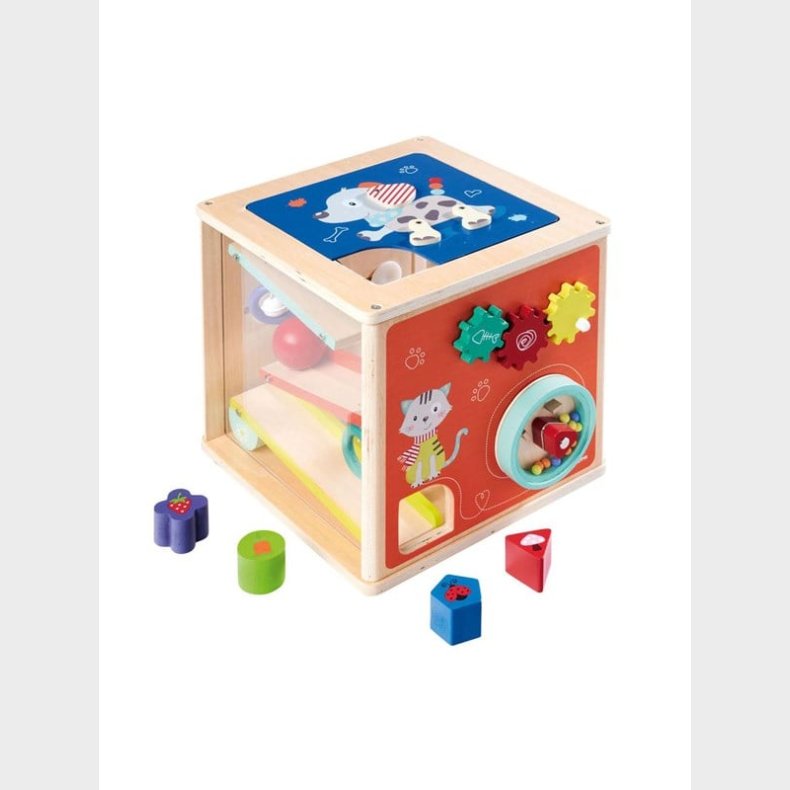 Eichhorn Wooden Activity Box with Shapes