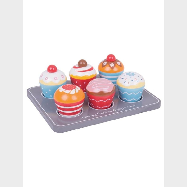 Bigjigs Wooden Muffin Set