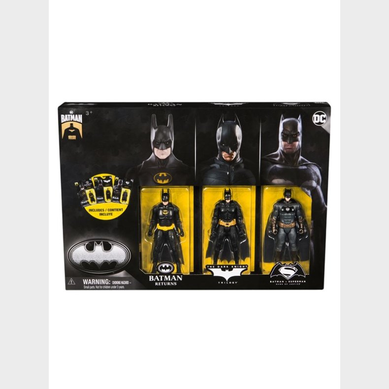 DC Comics Batman 85th Limited Edition - 3 Figures - 10 cm