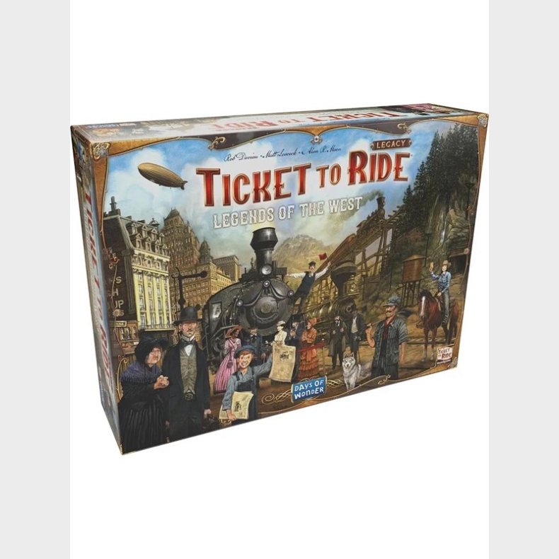 Days of Wonder Ticket to Ride - Legacy - Legends of the West