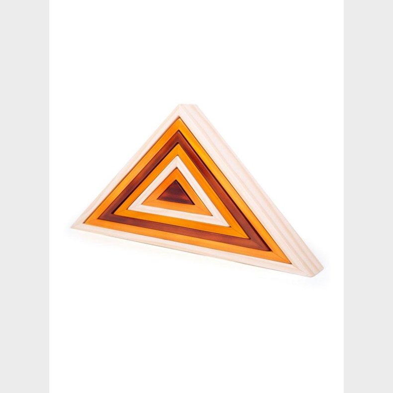 Bigjigs Wooden Triangle Stacking Toy