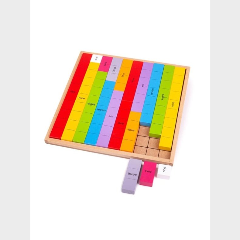 Bigjigs Wooden Maths Game Connecting Numbers