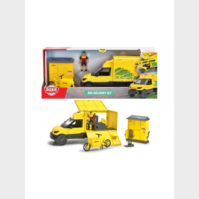 Dickie Toys DHL Delivery Set