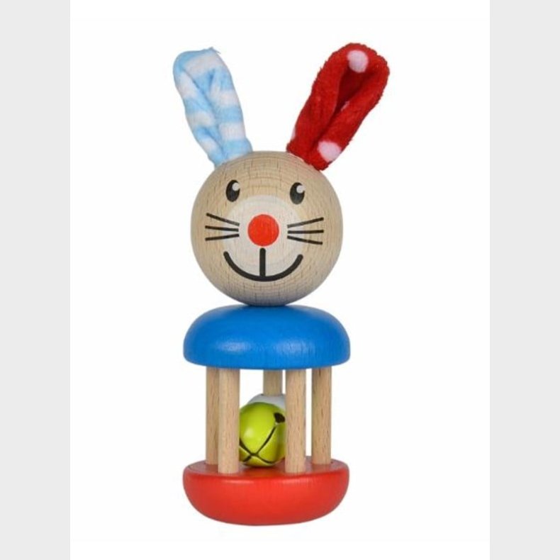 Eichhorn Baby Wooden Rattle Rabbit