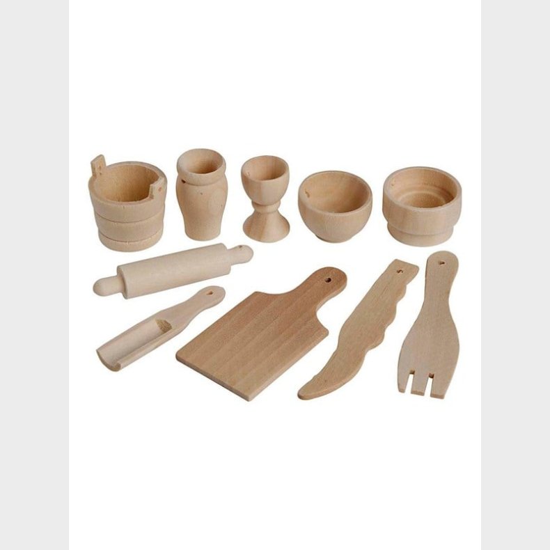 Creativ Company Wooden Kitchenware 50 pcs.