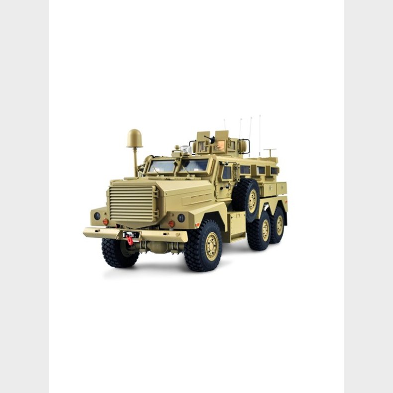 Amewi US Military Vehicle MRAP 6x6 1:12 RTR with Light Sound &amp; Smoke