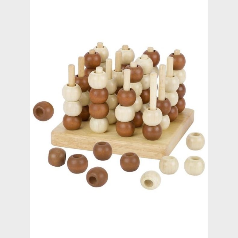 Goki Wooden Tic Tac Toe 3D