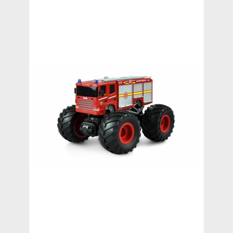 Amewi Monster Truck Fire Engine 1:18 RTR Red