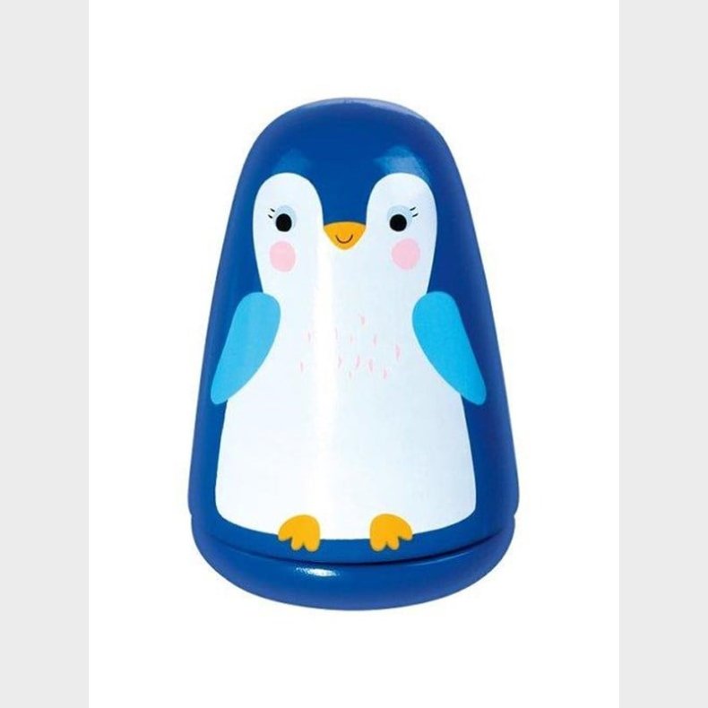 Goki Wooden Music Box Little Penguin Good Night